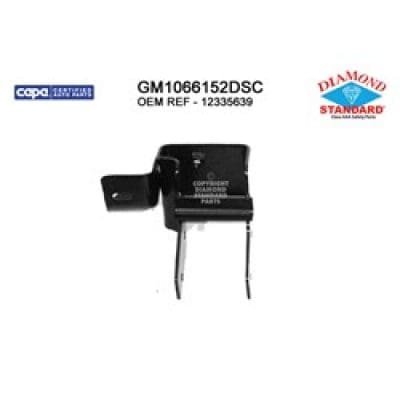 GM1066152DSC Front Bumper Bracket Mounting Driver Side