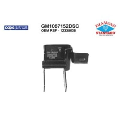 GM1067152DSC Front Bumper Bracket Mounting Passenger Side