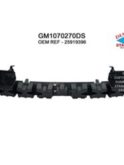 GM1070270DS Front Bumper Impact Absorber