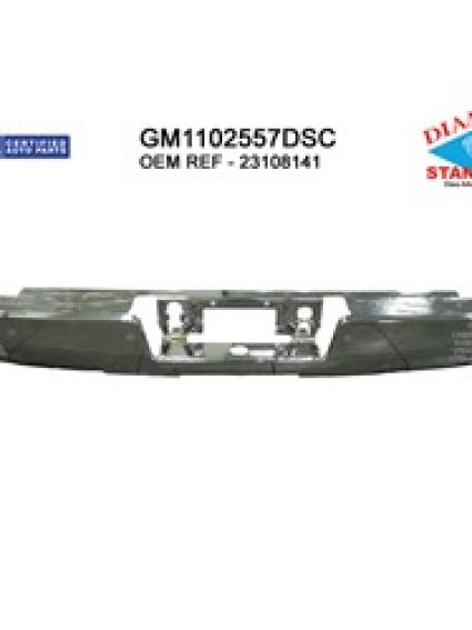GM1102557DSC Rear Bumper Face Bar