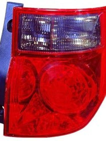 HO2819125C Passenger Side Tail Lamp Lens and Housing