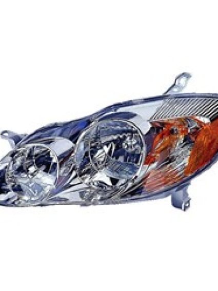TO2502139C Driver Side Headlight Assembly