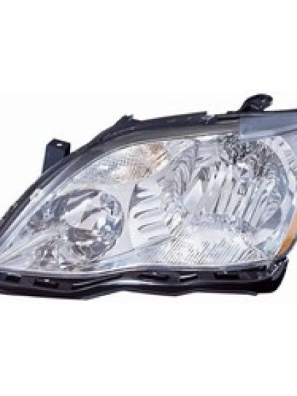 TO2502162C Driver Side Headlight Assembly