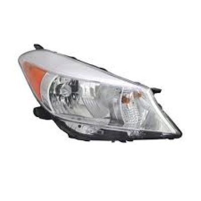 TO2519132C Passenger Side Headlight Lens and Housing