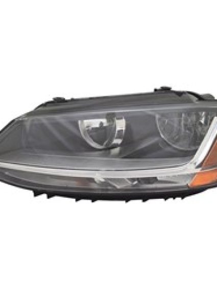 VW2502168C Driver Side Headlight Assembly