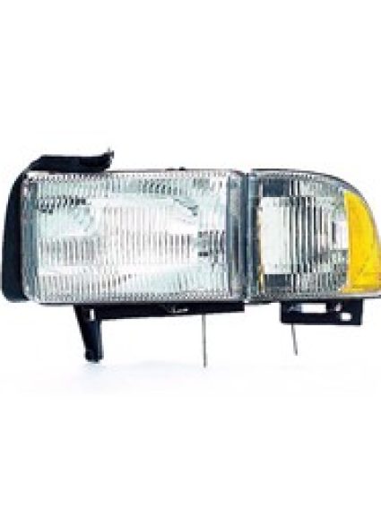 CH2502101C Front Light Headlight Assembly Driver Side