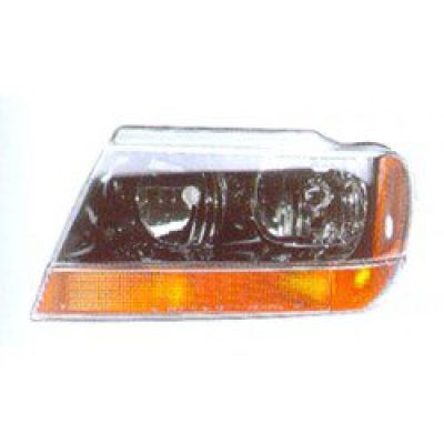 CH2502121C Front Light Headlight Assembly Driver Side