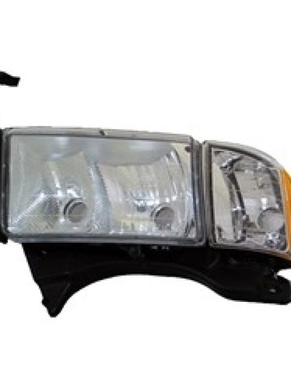 CH2502123 Front Light Headlight Assembly Driver Side
