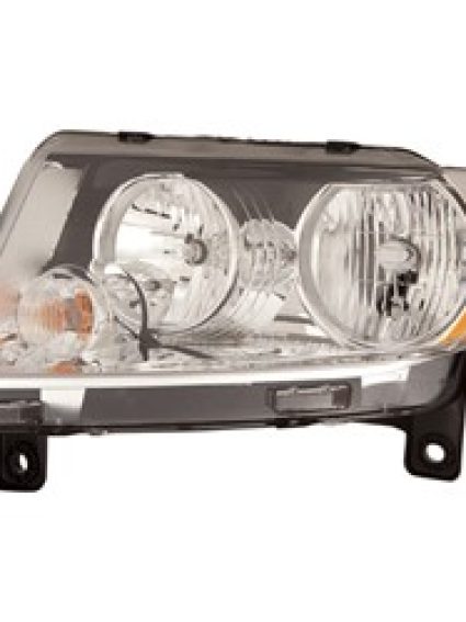 CH2502224C Front Light Headlight Assembly Driver Side