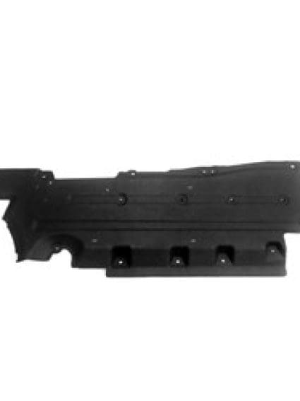 FO1228153 Passenger Side Front Bumper Under Car Shield