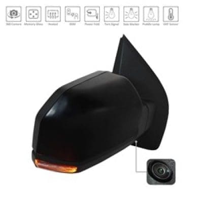 FO1321585 Driver Side Power Heated Mirror