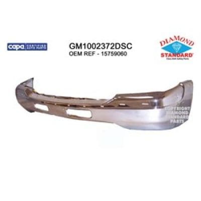 GM1002372DSC Front Bumper Face Bar