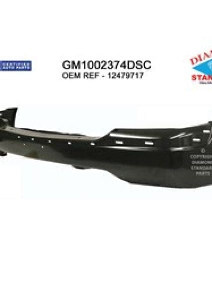 GM1002374DSC Front Bumper Face Bar