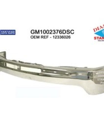 GM1002376DSC Front Bumper Face Bar