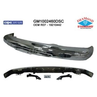 GM1002460DSC Front Bumper Face Bar