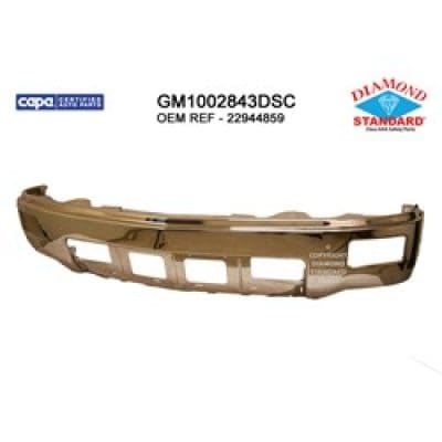 GM1002843DSC Front Bumper Face Bar GM1002843DSC Front Bumper Face Bar