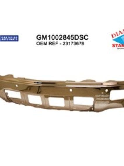 GM1002845DSC Front Bumper Face Bar