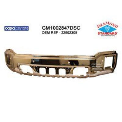 GM1002847DSC Front Bumper Face Bar