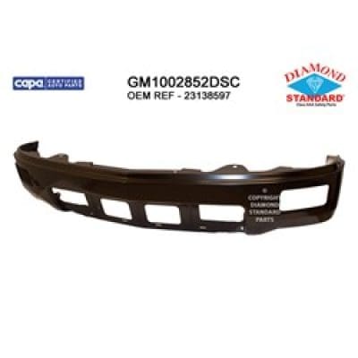 GM1002852DSC Front Bumper Face Bar