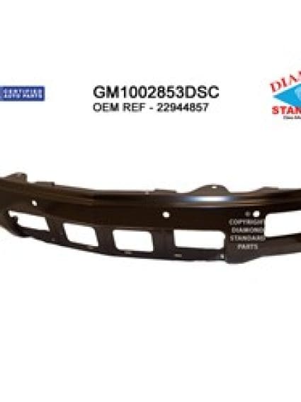 GM1002853DSC Front Bumper Face Bar