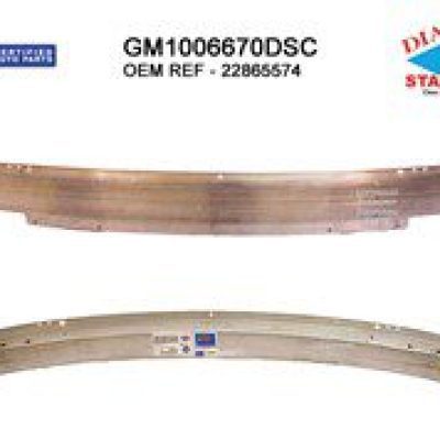 GM1006670DSC Front Bumper Impact Bar
