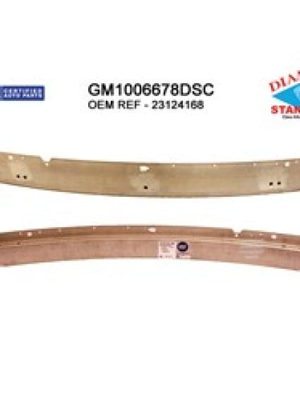 GM1006678DSC Front Bumper Impact Bar