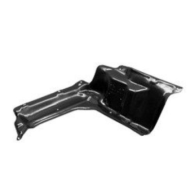 GM1228141 Front Bumper Under Car Shield Passenger Side