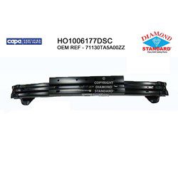 HO1006177DSC Front Bumper Impact Bar