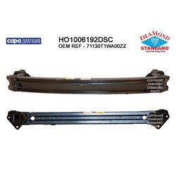 HO1006192DSC Front Bumper Impact Bar