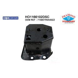 HO1166102DSC Driver Side Rear Bumper Mounting Bracket