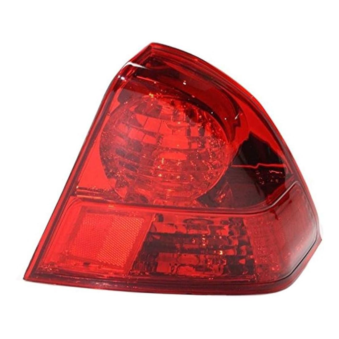 HO2801153C Passenger Side Outer Tail Lamp Lens and Housing