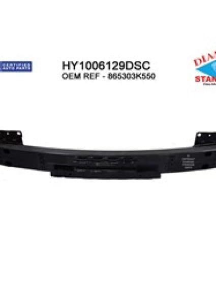 HY1006129DSC Front Bumper Impact Bar