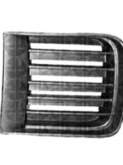 NI1038103 Front Bumper Grille Driver Side
