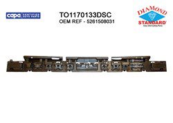 TO1170133DSC Rear Bumper Impact Abosorber