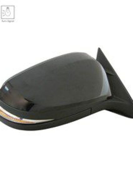 TO1321319 Mirror Power Passenger Side Non-Heated