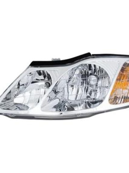 TO2502132 Driver Side Headlight Assembly