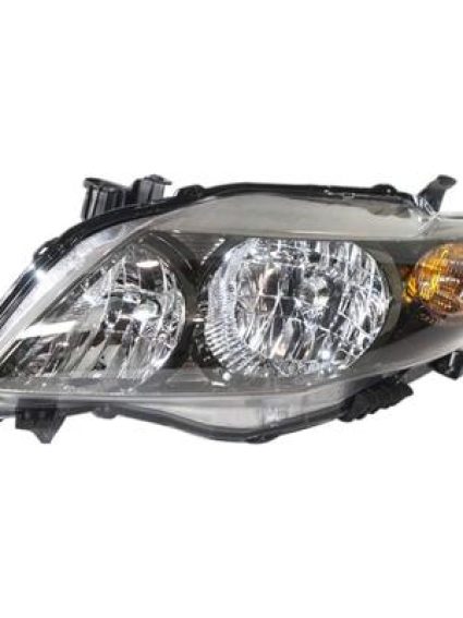TO2502183C Driver Side Headlight Assembly