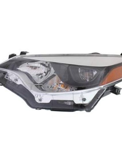 TO2502216C Driver Side Headlight Assembly