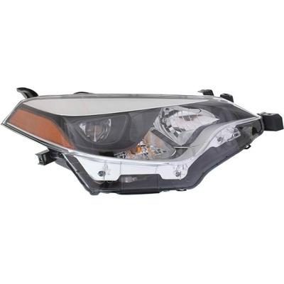 TO2503216C Passenger Side Headlight Assembly