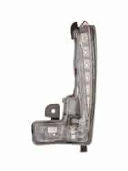 TO2562103C Driver Side Daytime Running Lamp Assembly