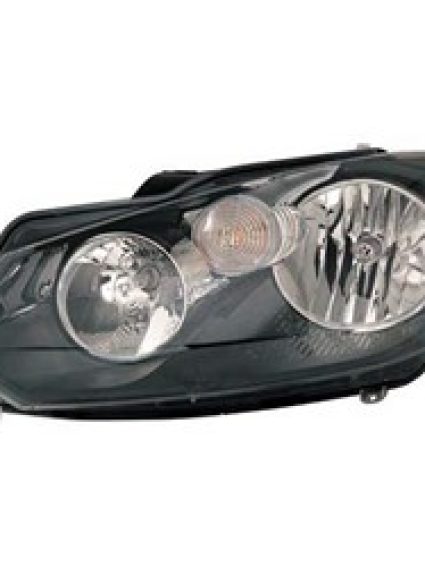 VW2502144C Driver Side Headlight Assembly