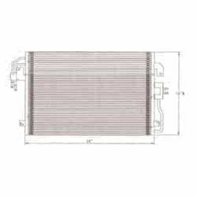 CNDDPI3675 A/C Condenser