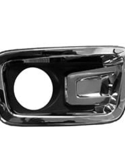 NI1039170 Passenger Side Front Bumper Fog Light Bezel