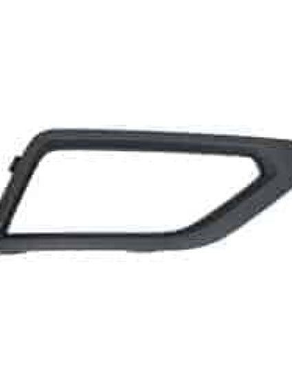 VW1039157 Passenger Side Front Bumper Fog Light Bezel