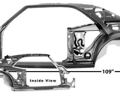 GLA1021B Quarter Door Frame Assembly