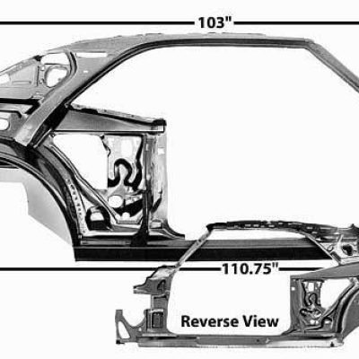 GLA1023A Quarter Door Frame Assembly