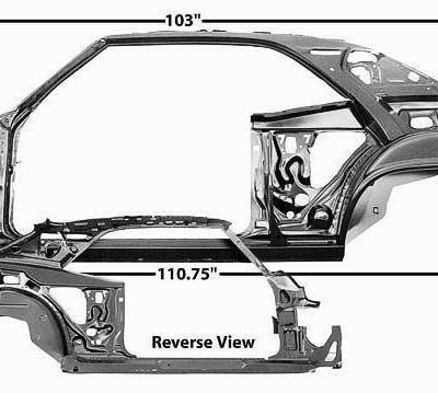 GLA1023B Quarter Door Frame Assembly