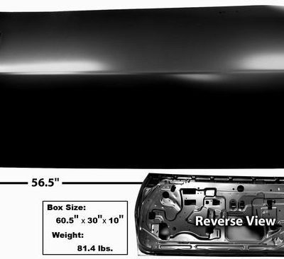 GLA1076YC Door Shell Passenger Side GLA1076YC Door Shell Passenger Side