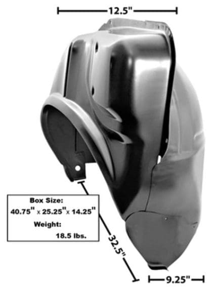 GLA1506BWT Quarter Wheel Complete