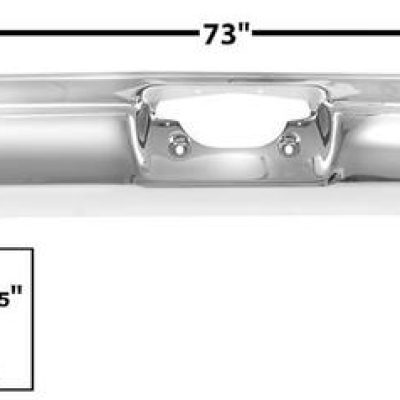 GLA1571B Rear Bumper Face Bar